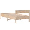 vidaXL Cadre de lit sans matelas 90x190 cm bois de pin massif