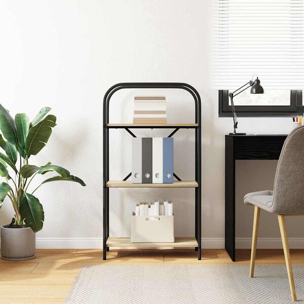 vidaXL &Eacute;tag&egrave;re Ch&ecirc;ne Sonoma 60 x 30 x 109 cm Bois d'ing&eacute;nierie