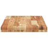 vidaXL &Eacute;tag&egrave;res flottantes 4 pcs 80x40x4 cm acacia massif &agrave; l'huile