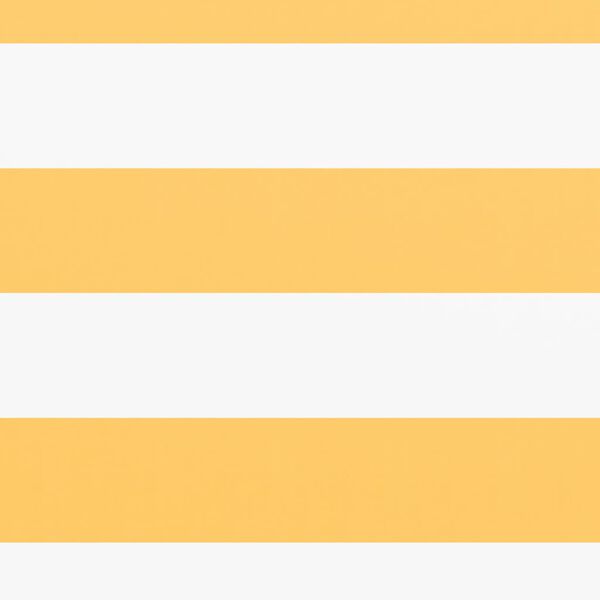 vidaXL &Eacute;cran de balcon Blanc et jaune 120x500 cm Tissu Oxford