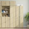 vidaXL Armoire de rangement mince ch&ecirc;ne sonoma 50x42,5x225 cm
