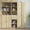 vidaXL Buffet haut ch&ecirc;ne sonoma 40x42,5x185 cm bois d'ing&eacute;nierie