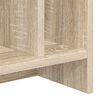 vidaXL Meuble TV Ch&ecirc;ne Sonoma 50 x 35 x 45 cm Bois d'ing&eacute;nierie
