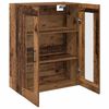 vidaXL Armoires Murailles 2 pcs Bois ancien 69,5 x 34 x 90 cm