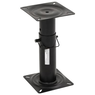 vidaXL Sièges bateau lot de 2 piédestal hauteur réglable pivotant 360°