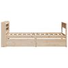 vidaXL Cadre de lit sans matelas 90x190 cm bois de pin massif