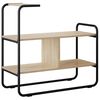 vidaXL Table console Ch&ecirc;ne Sonoma 80 x 35 x 75 cm Bois d'ing&eacute;nierie