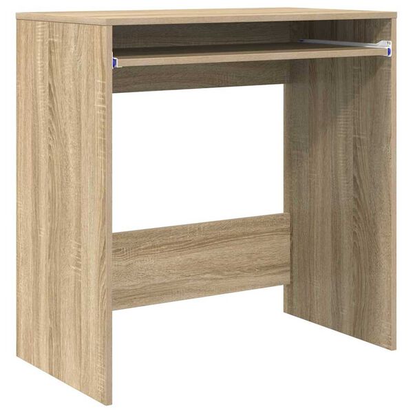 vidaXL Bureau Ch&ecirc;ne Sonoma 77,5 x 43 x 79 cm Bois d'ing&eacute;nierie