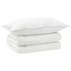 vidaXL Ensemble de couette et d'oreiller 2 pcs 135x200 cm 4 saisons