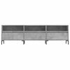 vidaXL Meuble TV gris b&eacute;ton 150x30x44,5 cm bois d'ing&eacute;nierie