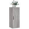 vidaXL Armoire murale sonoma gris 34,5x34x90 cm bois d'ing&eacute;nierie