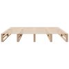 vidaXL Cadre de lit sans matelas 200x200 cm bois massif de pin