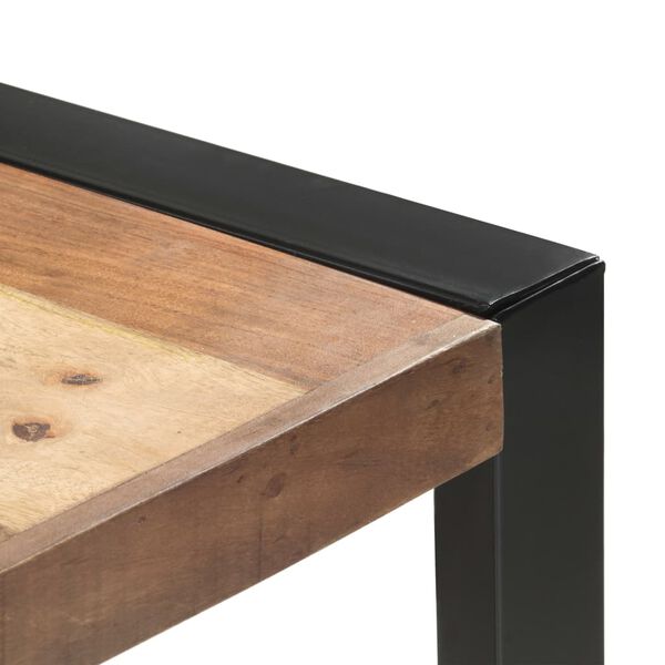vidaXL Table &agrave; manger 200x100x75 cm bois massif