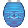 SCH&Uuml;TTE Si&egrave;ge de toilette avec fermeture en douceur BLUE DROP