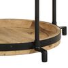 vidaXL Table d'appoint Ø55x83 cm bois de manguier massif
