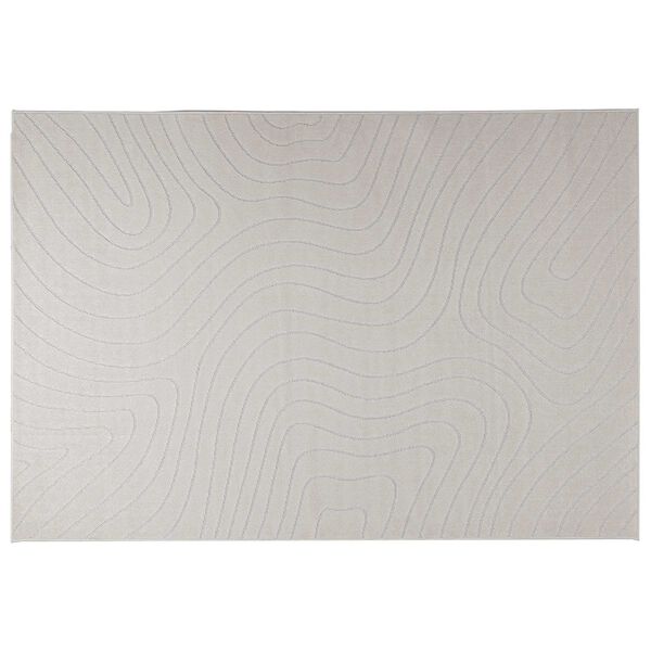 vidaXL Tapis de surface Rectangulaire Cr&egrave;me 230 x 160 cm