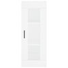 vidaXL Armoire murale blanc 34,5x34x90 cm