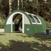 vidaXL Tente de camping tunnel 4 personnes vert imperméable