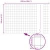 vidaXL Clôture Euro Argent 1.2 x 25 m