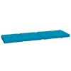vidaXL Coussins de chaise longue lot de 2 bleu clair tissu oxford