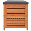 vidaXL Boîte de rangement de jardin 90x48x55 cm bois d'eucalyptus