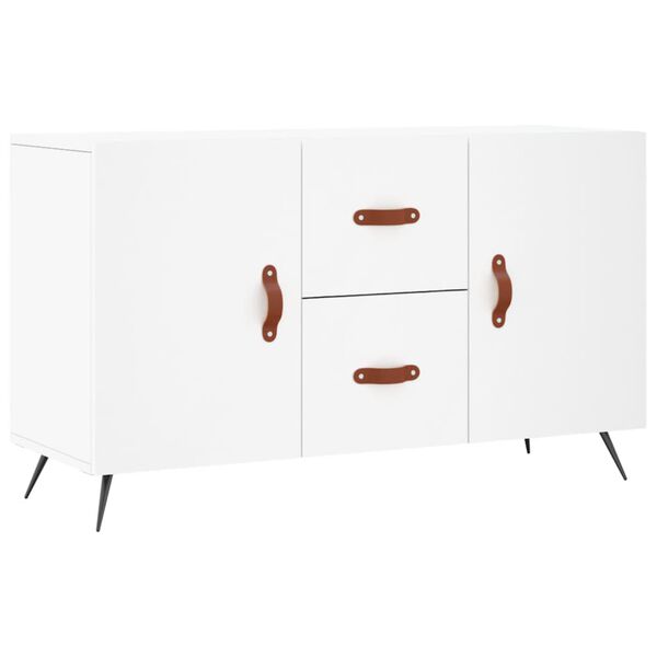 vidaXL Buffet blanc 100x36x60 cm bois d'ing&eacute;nierie