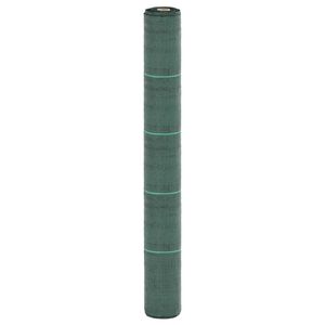vidaXL Membrane anti-mauvaises herbes vert 1x200 m PP