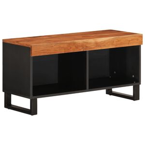 vidaXL Meuble TV 85x33x43,5 cm bois d'acacia massif