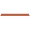 vidaXL &Eacute;tag&egrave;re Murale 2 pcs Rouge 60 x 9 x 3 cm Bois d'ing&eacute;nierie