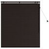 vidaXL Store V&eacute;nitien Marron fonc&eacute; 100 x 130 cm 35 mm
