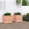 vidaXL Jardini&egrave;res 2 pcs bois massif douglas