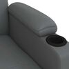 vidaXL Fauteuil Gris Similicuir