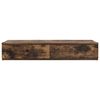 vidaXL Tiroirs de lit Ch&ecirc;ne fum&eacute; 90 x 36,5 x 16,5 cm Bois d'ing&eacute;nierie