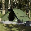 vidaXL Tente de camping &agrave; d&ocirc;me 4 personnes vert olive imperm&eacute;able