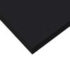 vidaXL &Eacute;tag&egrave;re murale flottante Noir brillant 120x23,5x3,8 cm MDF