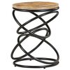 vidaXL Table d'appoint 40x40x52 cm Bois de manguier massif brut