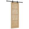 vidaXL Porte coulissante ORKDAL 73,5 x 211 cm Bois de pin massif