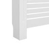 vidaXL Cache-radiateurs 2 pcs Blanc 172x19x81,5 cm MDF
