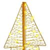 vidaXL Sapin de No&euml;l avec 160 LED Blanc chaud 150 cm PET