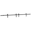 vidaXL Kit de quincaillerie de porte coulissante 427 cm acier noir