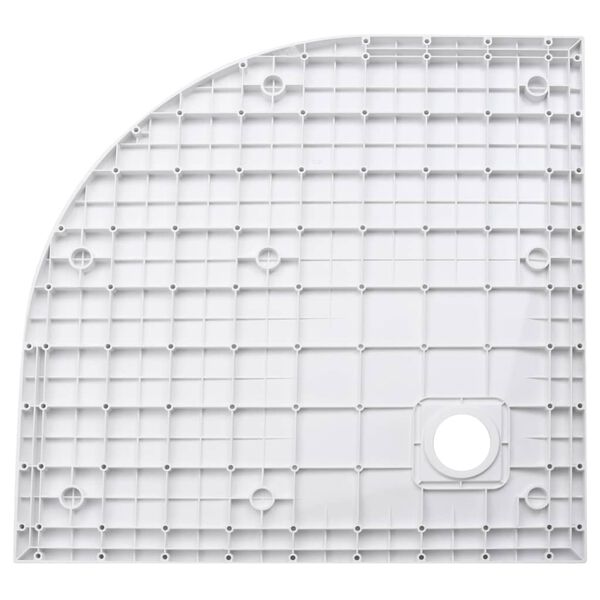 vidaXL Receveur de douche SMC Blanc 90x90 cm