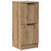 vidaXL Buffet ch&ecirc;ne artisanal 30x30x70 cm bois d'ing&eacute;nierie