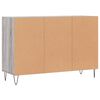 vidaXL Buffet sonoma gris 103,5x35x70 cm bois d'ing&eacute;nierie
