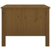 vidaXL Table basse Marron miel 100x50x40 cm Bois massif de pin