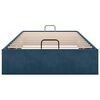 vidaXL Cadre de lit ottoman sans matelas bleu fonc&eacute; 80x200 cm velours