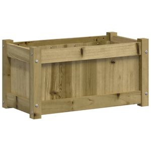 vidaXL Jardini&egrave;re 60x31x31 cm bois de pin impr&eacute;gn&eacute;