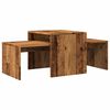 vidaXL Table basse vieux bois 100x48x40 cm bois d'ing&eacute;nierie