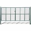 vidaXL Portail de jardin en maille 400x175 cm