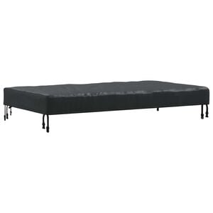 vidaXL Housse de Table 122 x 72 x 15 cm tissu Rectangulaire Noir