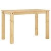 vidaXL Table &agrave; manger PANAMA 112x60x75 cm bois massif de pin